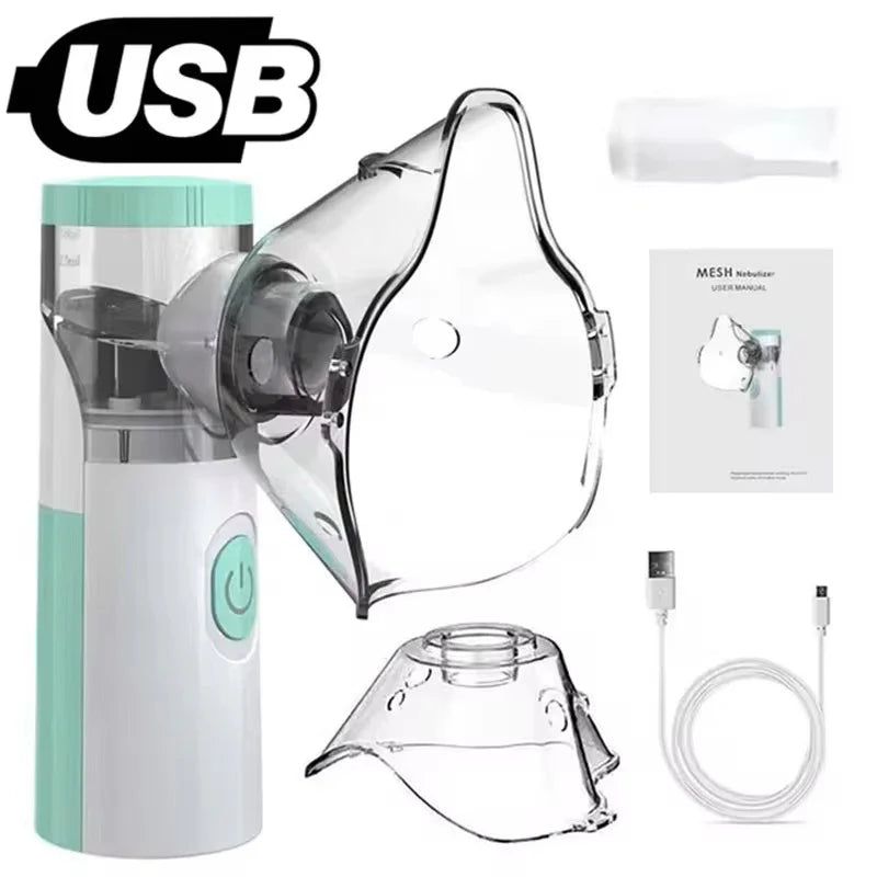 Nebulizador portátil para adultos y niños con 30% de Descuento 👦