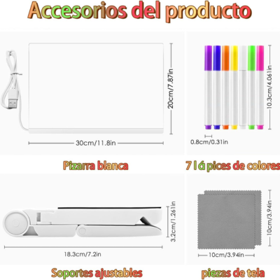 LuminArt® – Pizarra LED para Colorear