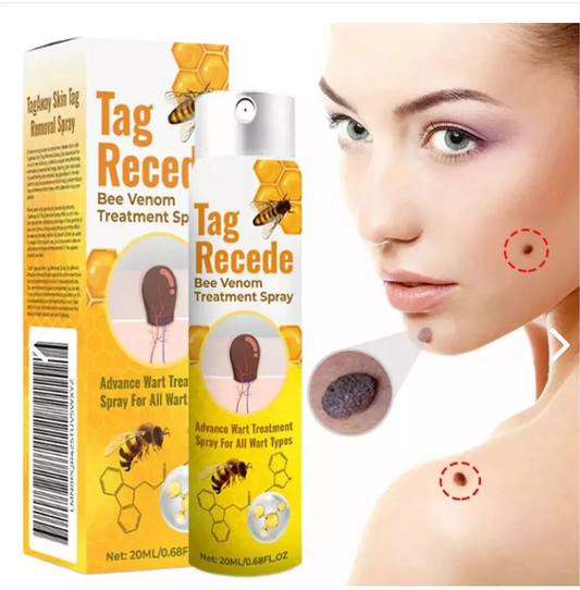 Tag Recede  Spray para eliminar verrugas